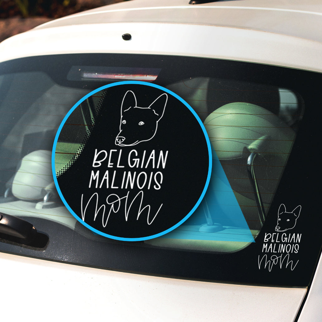 Belgian Manois 4" Decal