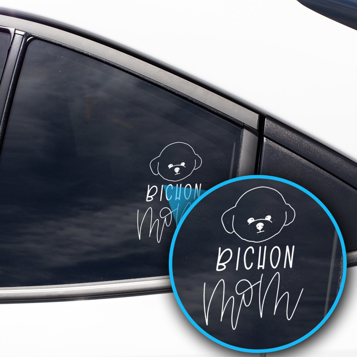 Bichon 4" Decal