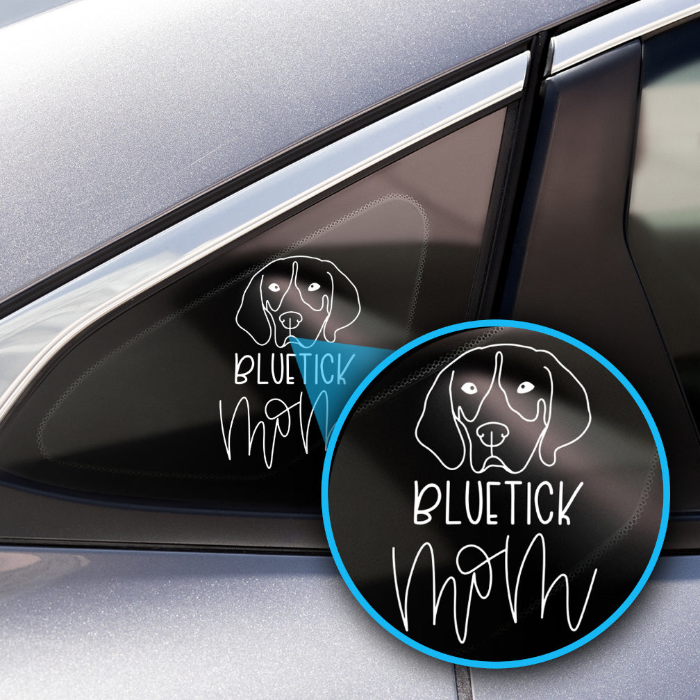 Bluetick 4" Decal