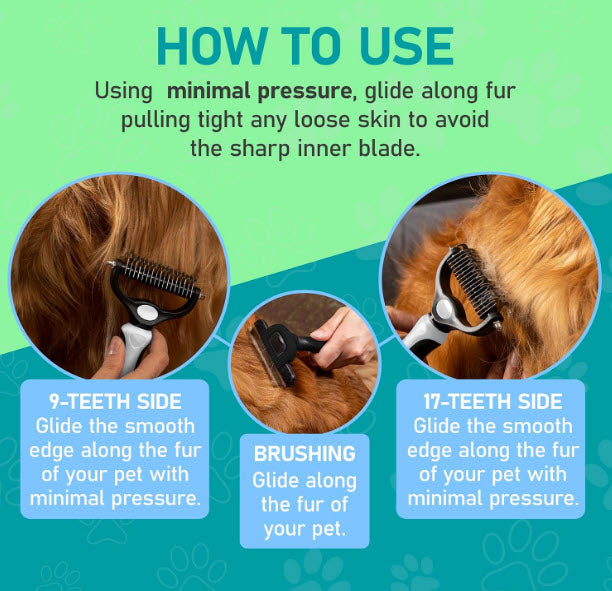 Dematting Grooming Brush