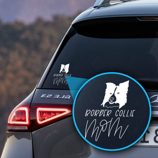 Border Collie 4" Decal